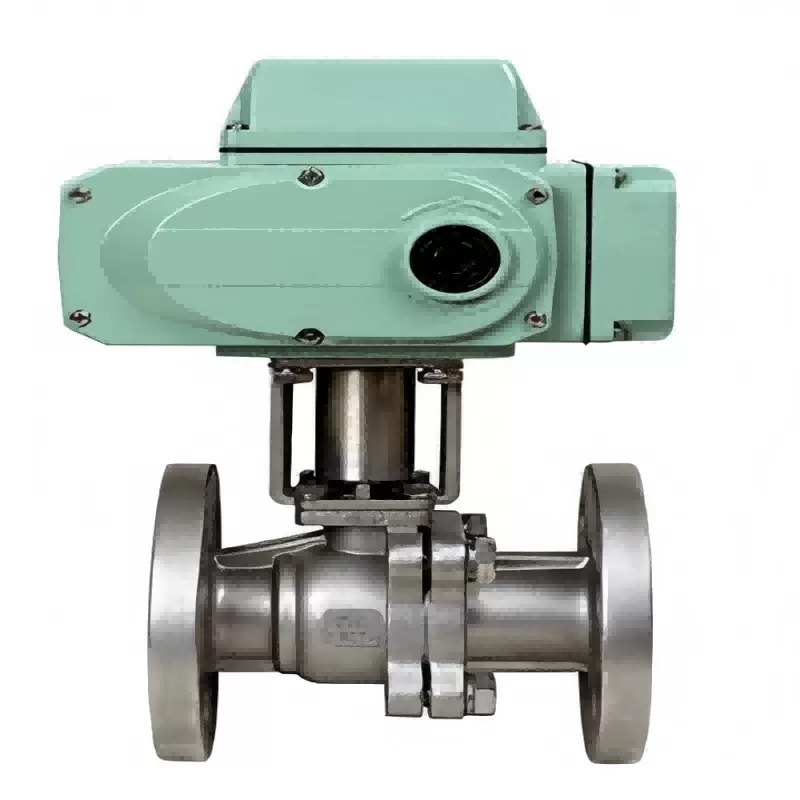 Q941Y type floating hard seal electric ball valve;electric ball valve